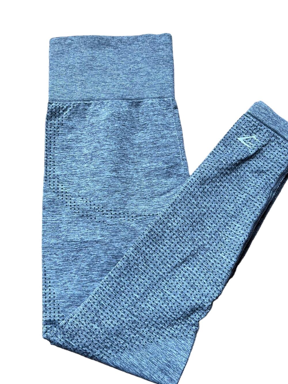 GYMSHARK VITAL SEAMLESS LEGGINGS IN DARK GRAY MARL-BNWOT